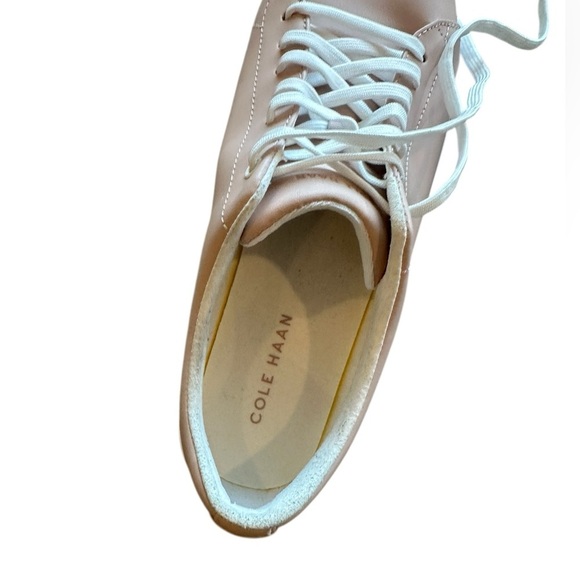 NEW Cole Haan Grand Crosscourt Leather Sneaker in Cameo Rose - Size 9 - Picture 12 of 14
